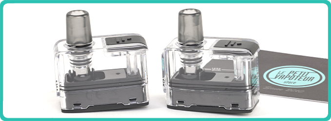 Cartouches du Pod Doric Go Voopoo
